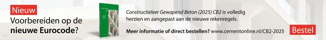 Voorbereiden op de nieuwe Eurocode? Bestel Constructieleer Gewapend Beton (2025) CB2
